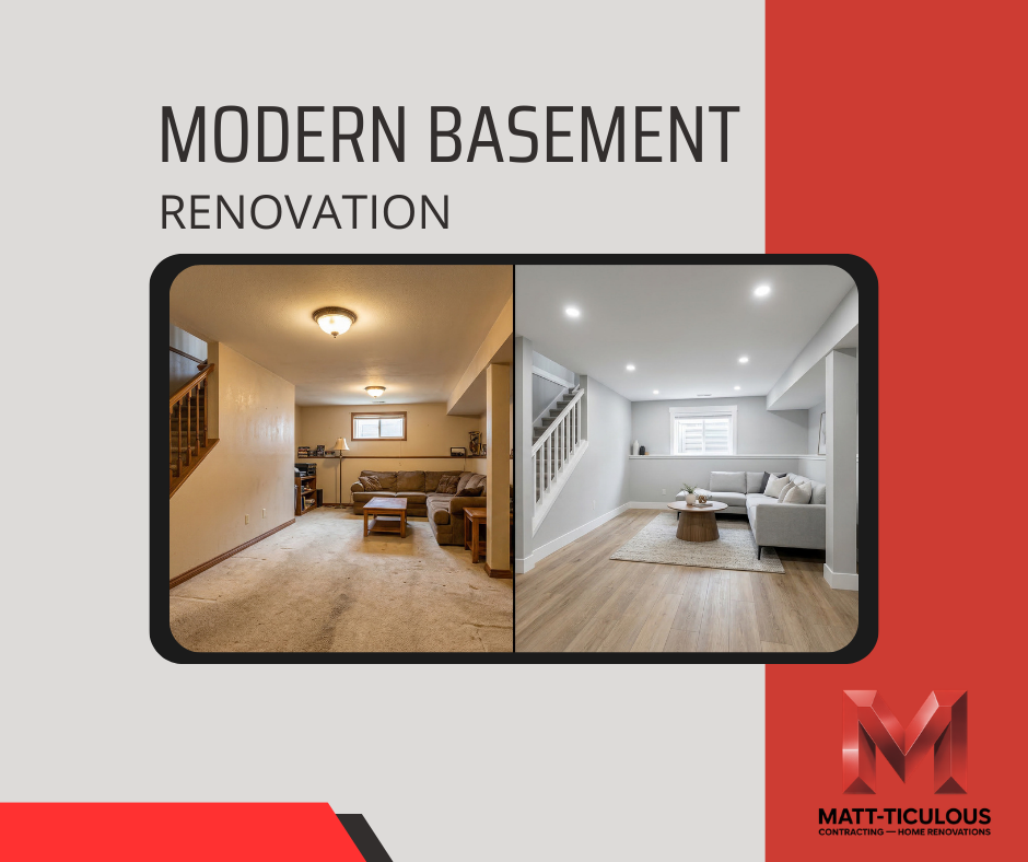 Modern Basement Renovation