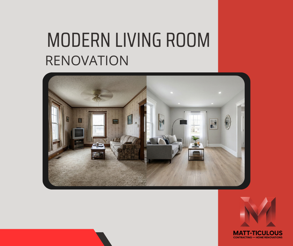 Modern Living Room Renovation