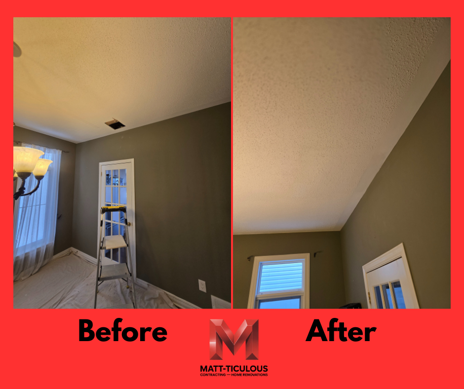 Ceiling Texture Repair